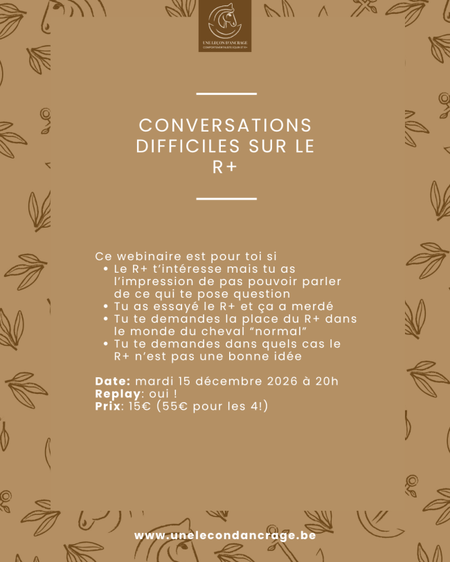 Webinaire : Conversations difficiles autour du R+