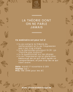 Webinaire : La théorie dont on ne parle jamais